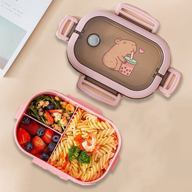 Capybara Bento Lunch Box Anime - Kitchen Baking Storage のレビューと価格