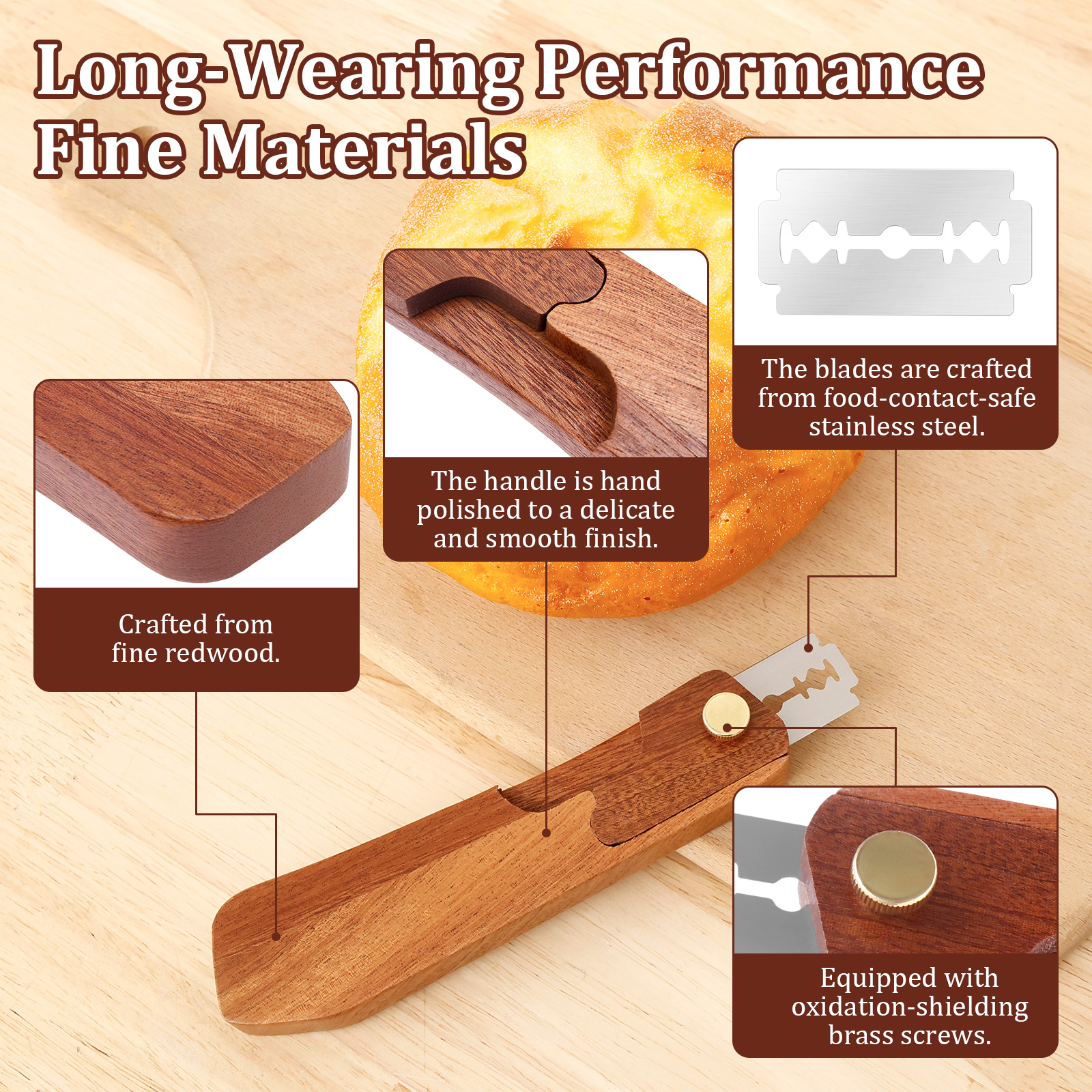 Bread Lame Sourdough Scorer To - Kitchen Baking Gadgets のレビューと価格