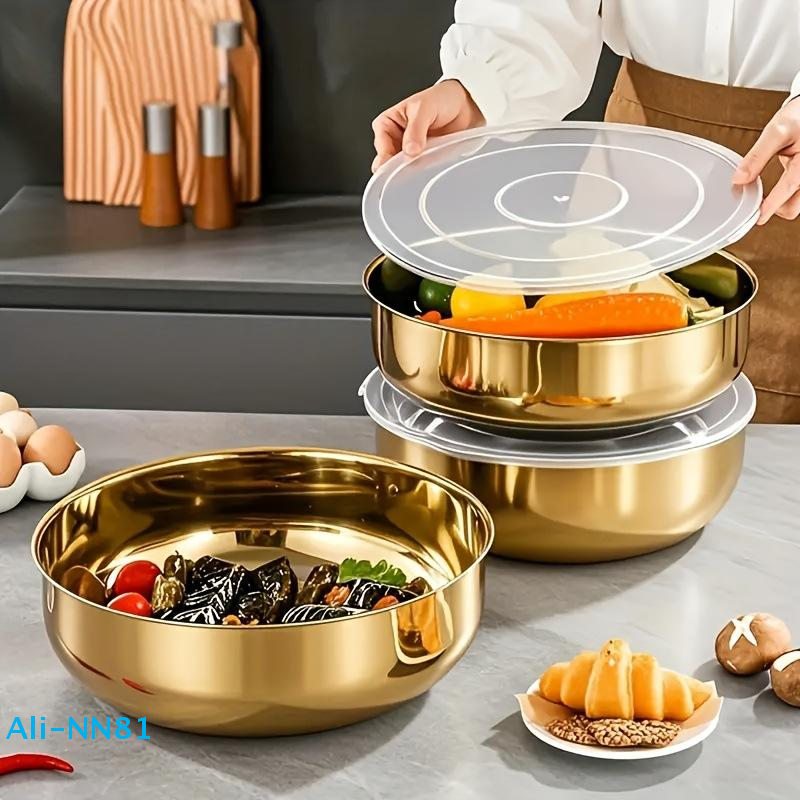 【N】Stainless Steel Mixing Bowl - Commercial Kitchen For Baking のレビューと価格