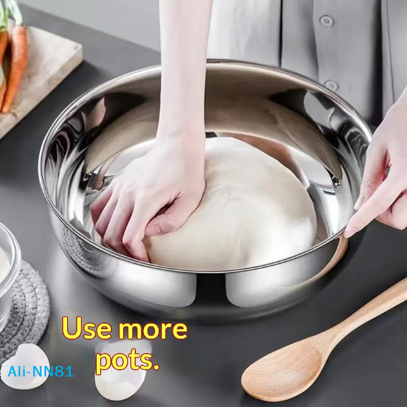 【N】Stainless Steel Mixing Bowl - Commercial Kitchen For Baking のレビューと価格