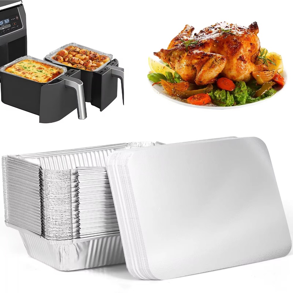 10PCS Disposable Aluminum Foil - Kitchen Baking Tray Storage のレビューと価格