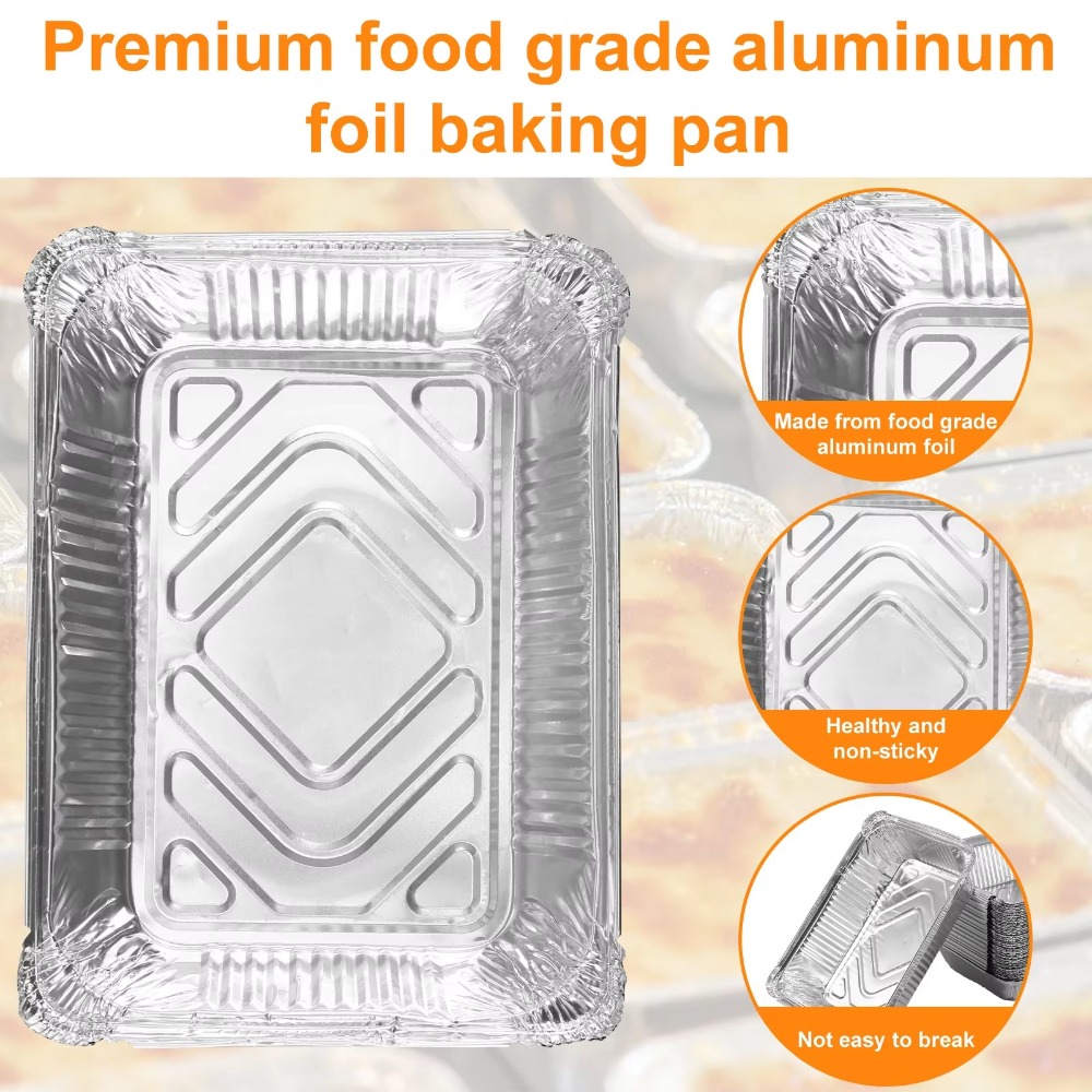 10PCS Disposable Aluminum Foil - Kitchen Baking Tray Storage のレビューと価格