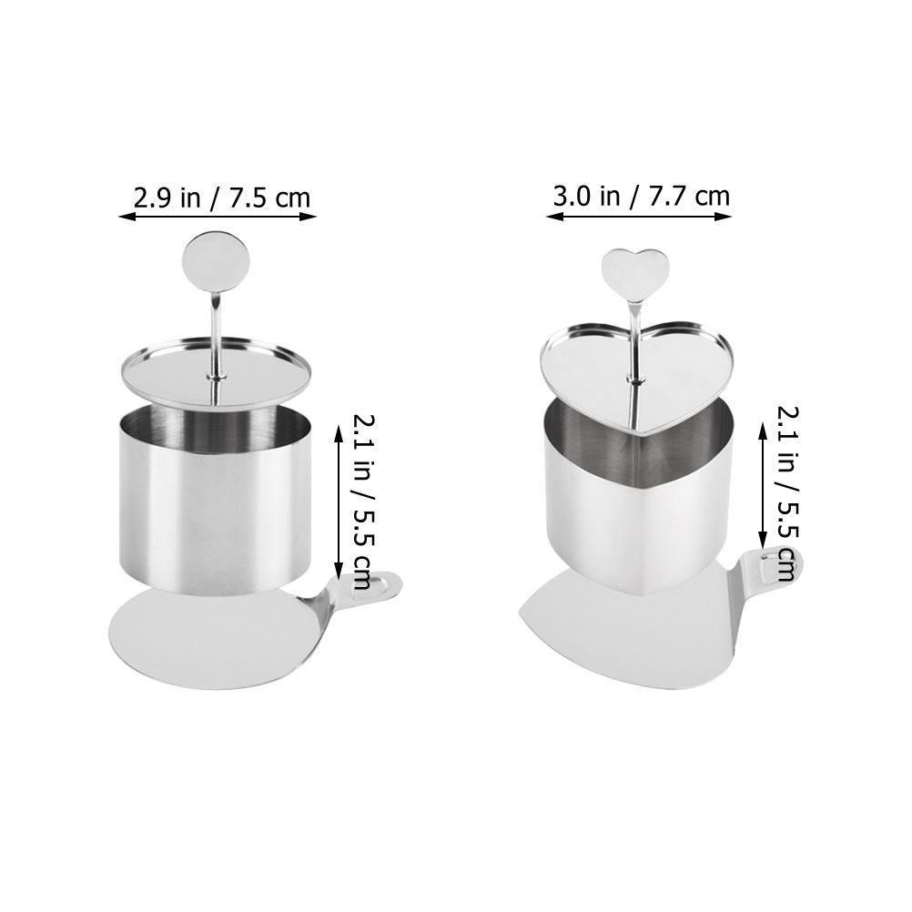 2Sets Stainless Steel Cookie B - Kitchen Baking Cake のレビューと価格