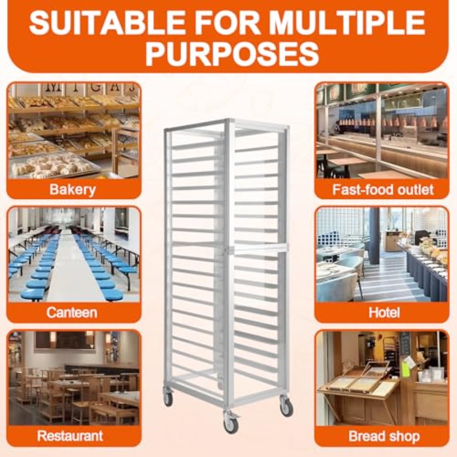 Commercial bakery rack for bun - Commercial Kitchen For Baking のレビューと価格