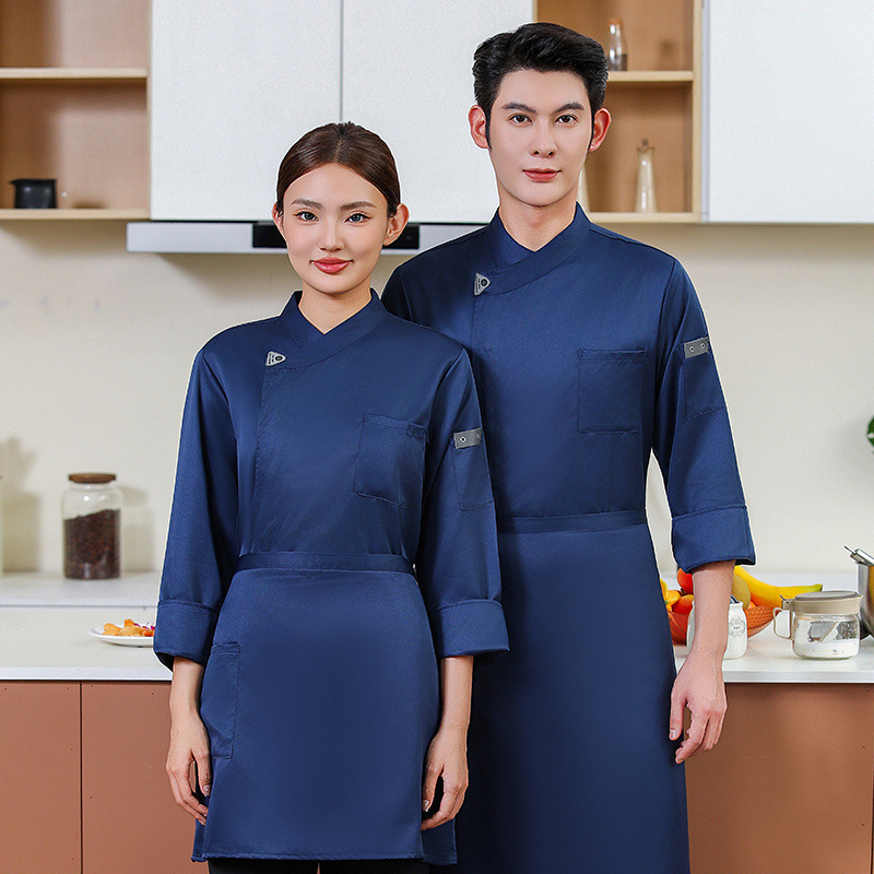 Chef's workwear with food labe - Kitchen.Baking Labels のレビューと価格
