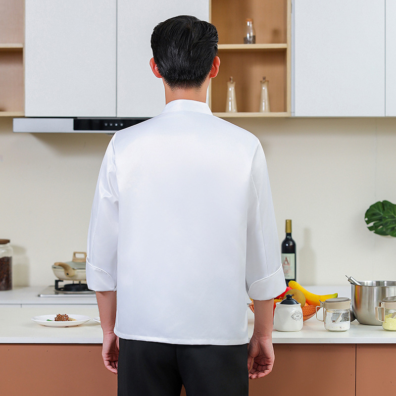 Chef's workwear with food labe - Kitchen.Baking Labels のレビューと価格