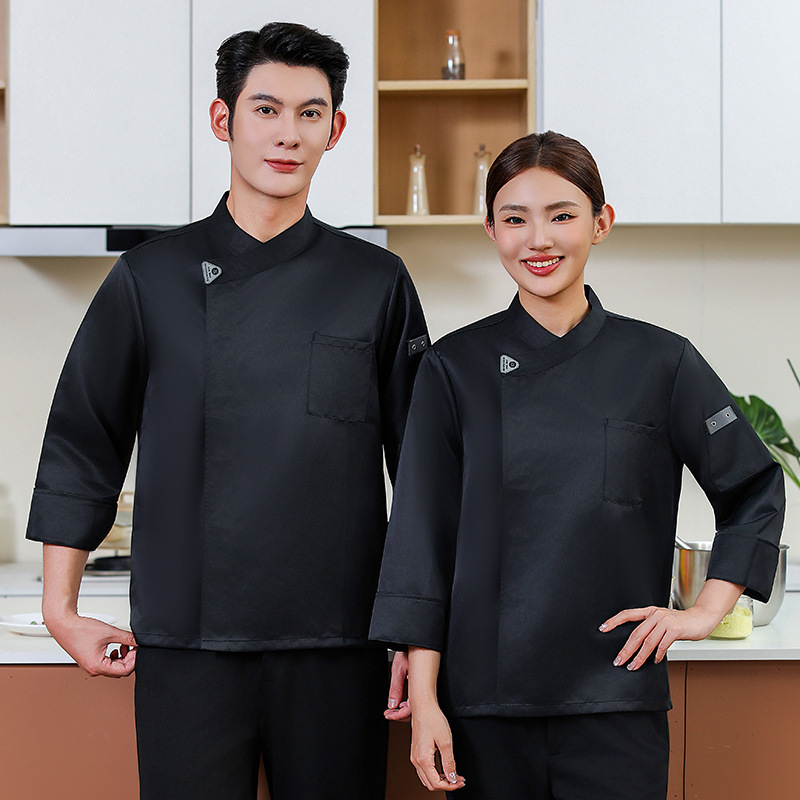 Chef's workwear with food labe - Kitchen.Baking Labels のレビューと価格