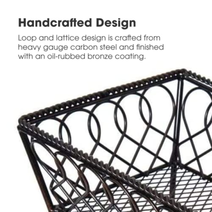 Loop and Lattice 2-Tier Rectan - Kitchen Baking Storage のレビューと価格