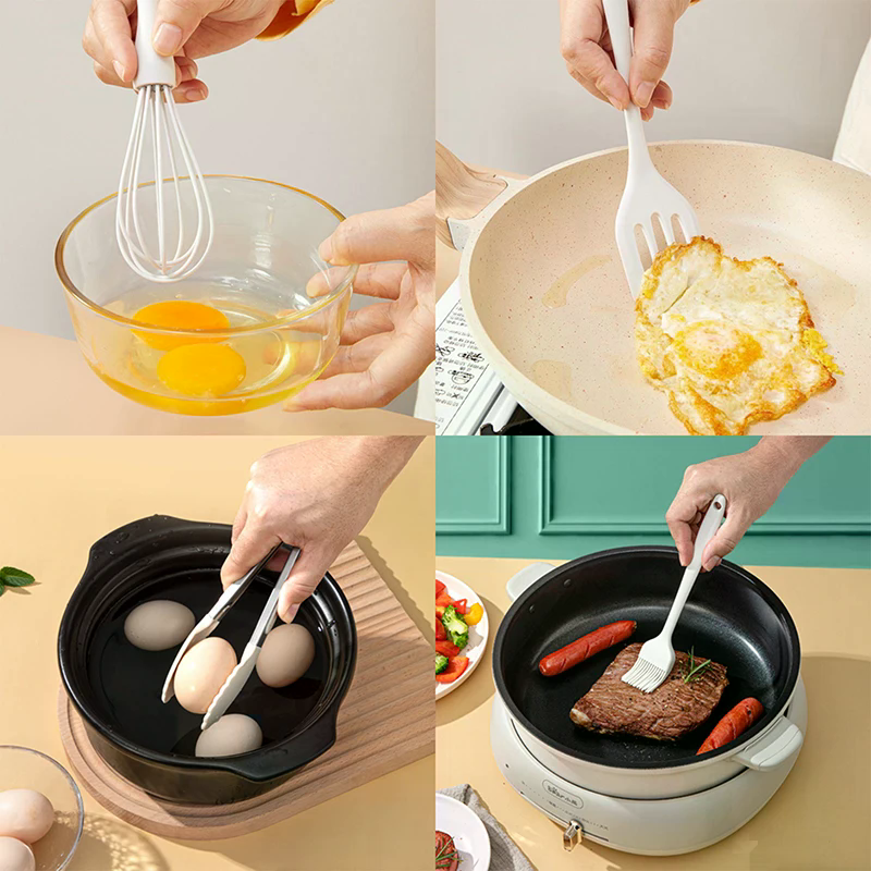 3/4/5 Pcs Silicone Baking Set  - Kitchen Baking Torch のレビューと価格