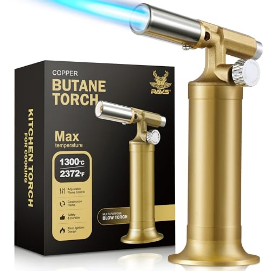 Copper Butane Torch Lighter, R - Kitchen Baking Torch のレビューと価格