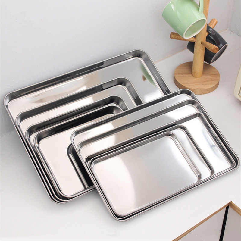 Stainless Steel Rectangle Food - Kitchen Baking Dishes のレビューと価格