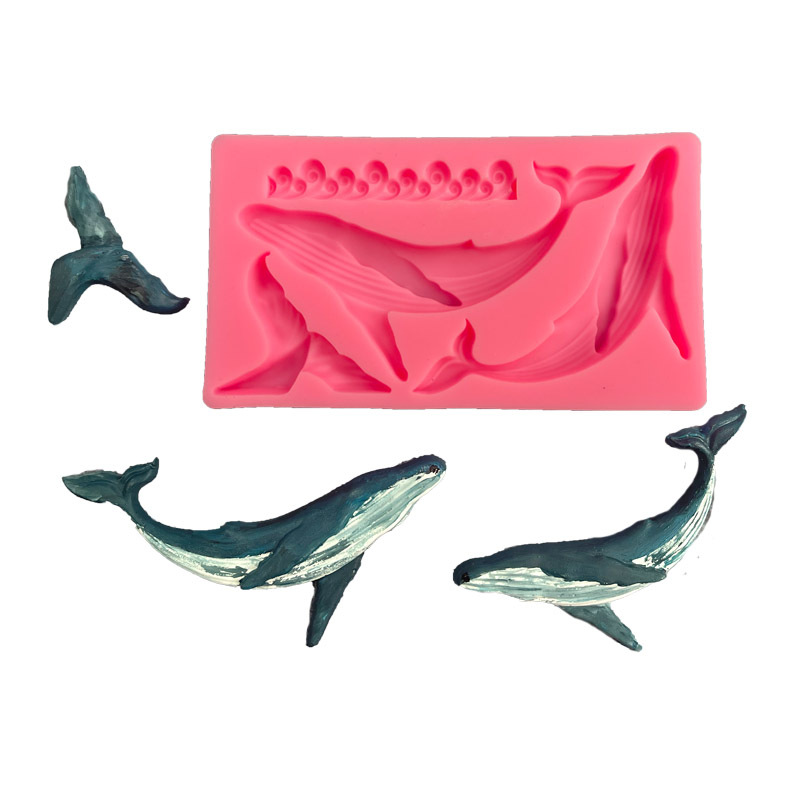 DIY Whale Silicone Mold Ocean  - Kitchen Baking Products のレビューと価格