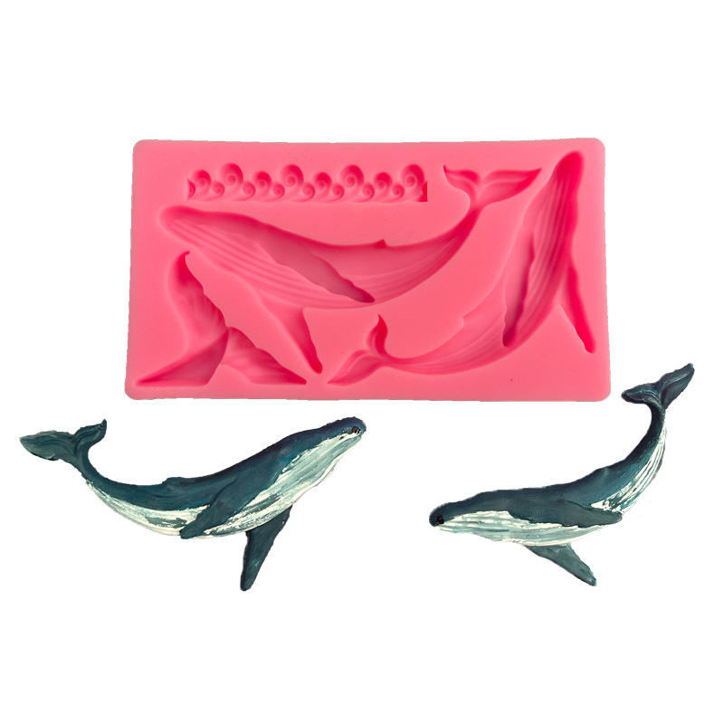 DIY Whale Silicone Mold Ocean  - Kitchen Baking Products のレビューと価格