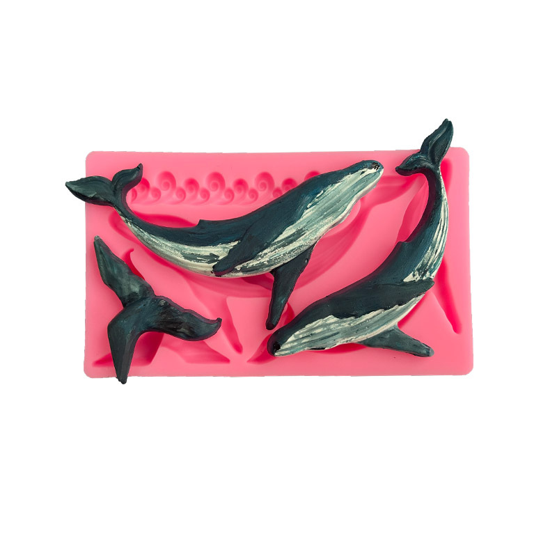 DIY Whale Silicone Mold Ocean  - Kitchen Baking Products のレビューと価格
