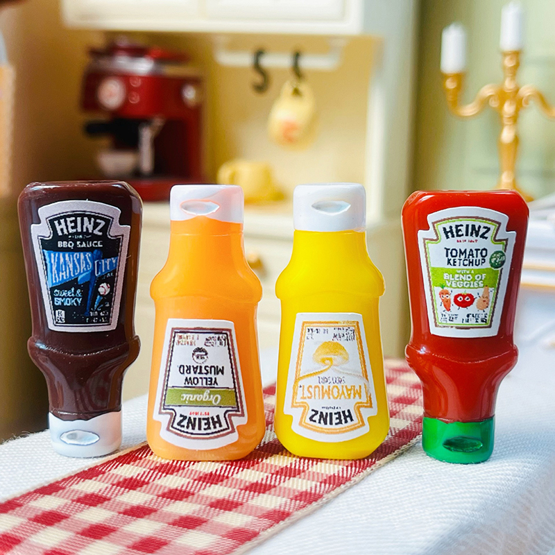 4Pcs Dollhouse Miniature Straw - Kitchen Baking Storage のレビューと価格