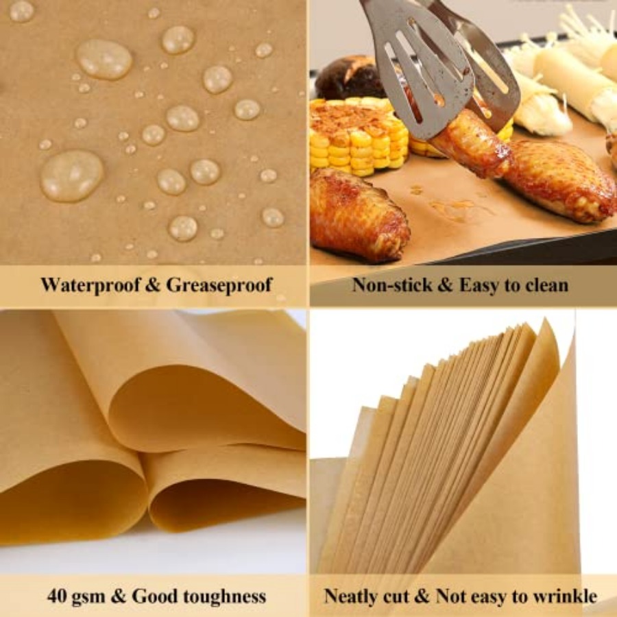 100PCS Unbleached Parchment Pa - Kitchen Baking Gadgets のレビューと価格