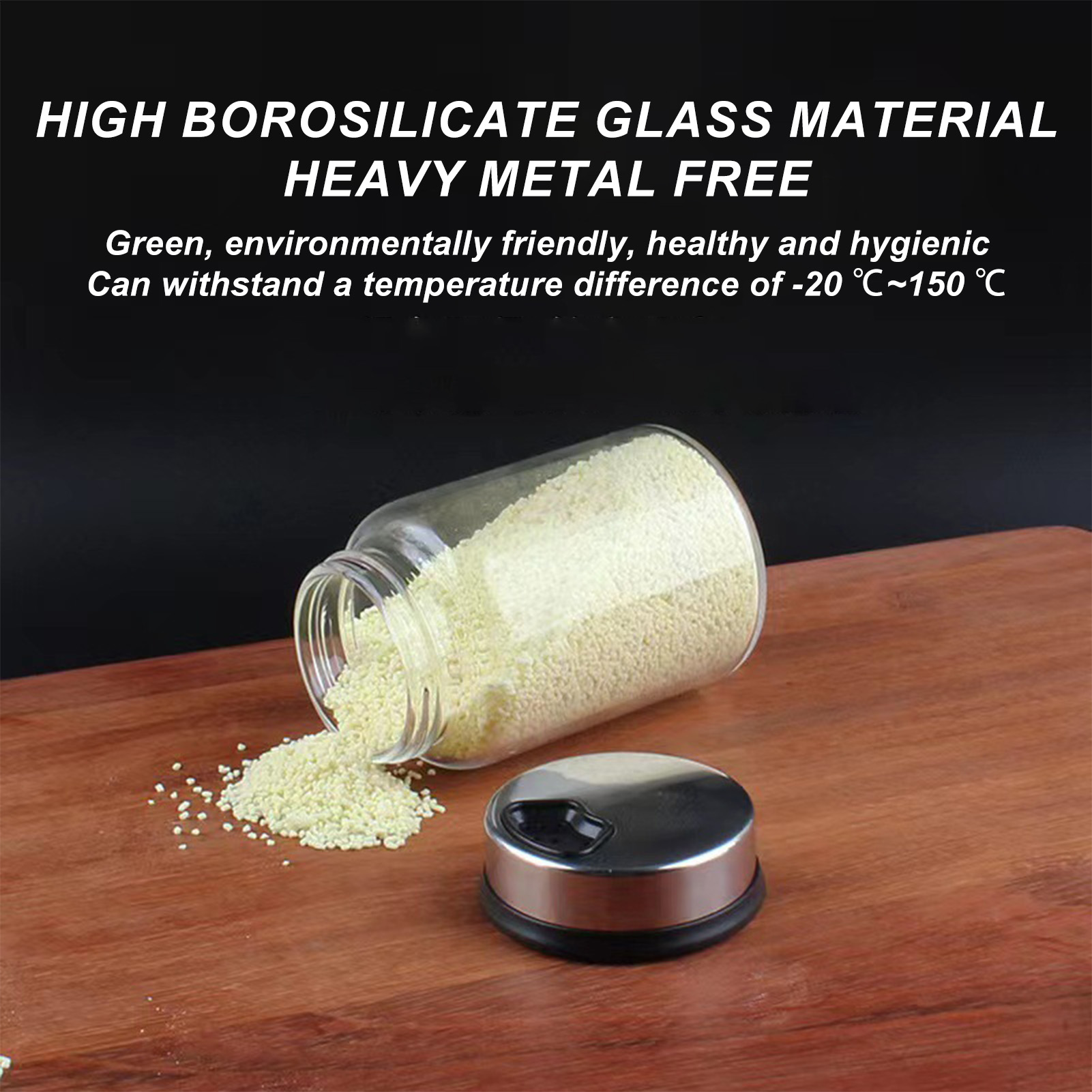 High-Borosilicate Glass Season - Kitchen.Baking Labels のレビューと価格