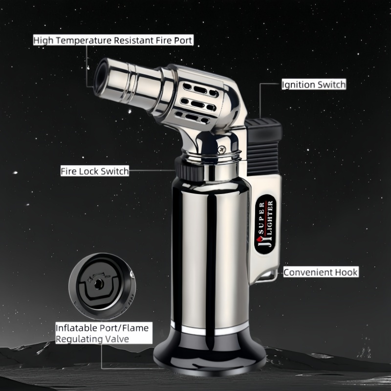 Metal Windproof Jet Flame Gas  - Kitchen Baking Torch のレビューと価格