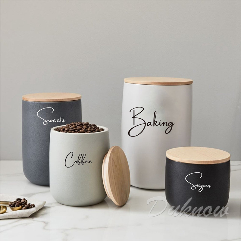 Kitchen Organization Canister  - Kitchen.Baking Labels のレビューと価格
