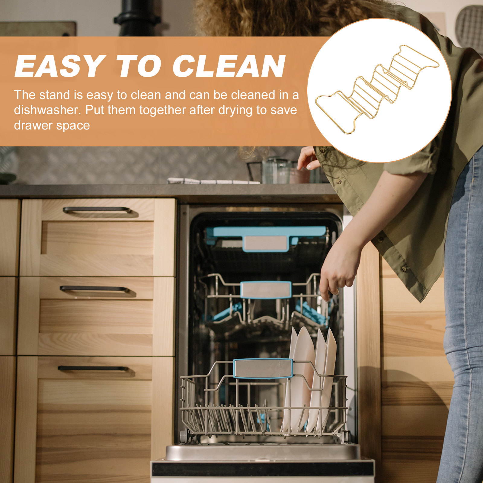 1Pcs Stainless Steel Taco Rack - Kitchen Baking Gadgets のレビューと価格