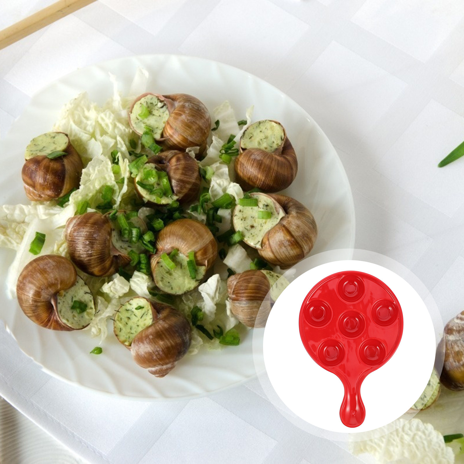 6-Hole Escargot Baking Plate C - Kitchen Baking Dishes のレビューと価格