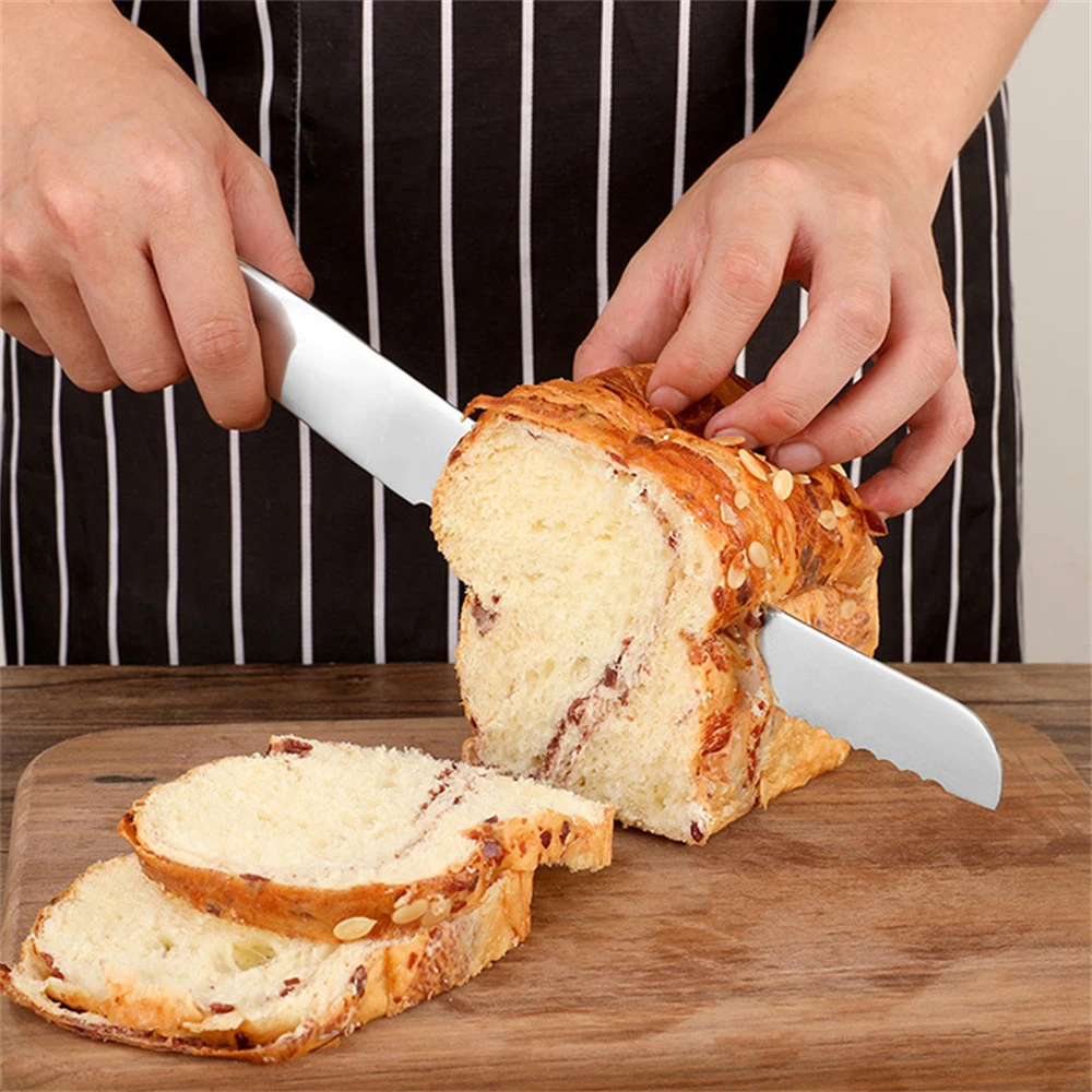 Bread knife Hollow handle stai - Kitchen Baking Products のレビューと価格