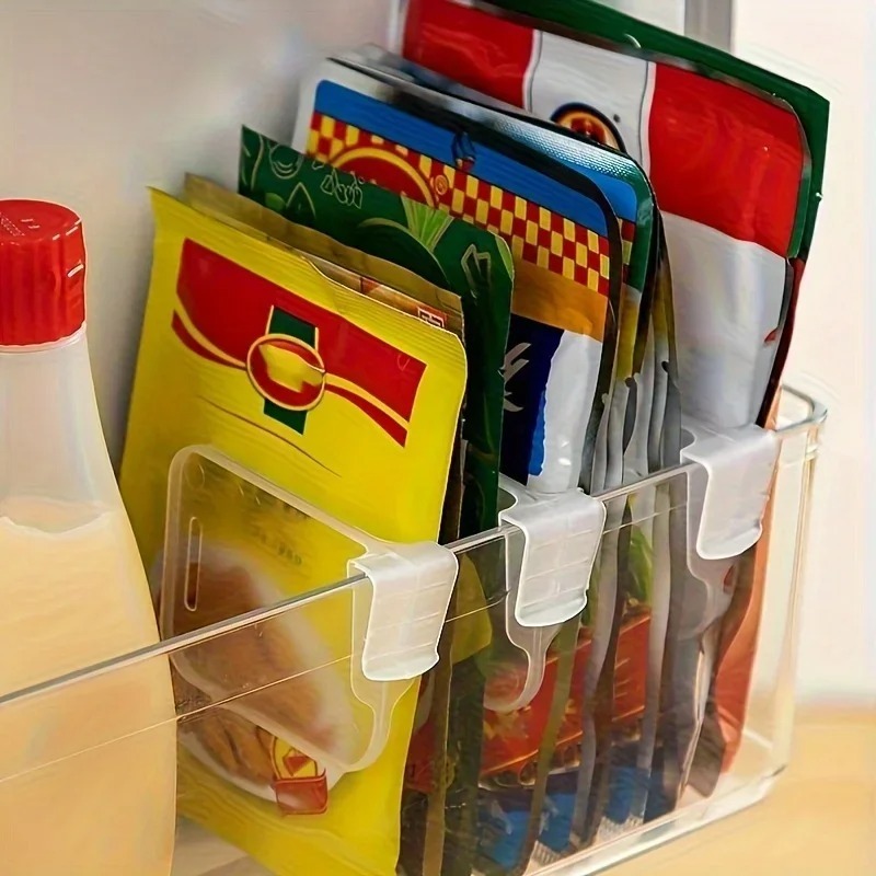 5-20PCS Sturdy Clear Refrigera - Kitchen Baking Storage のレビューと価格
