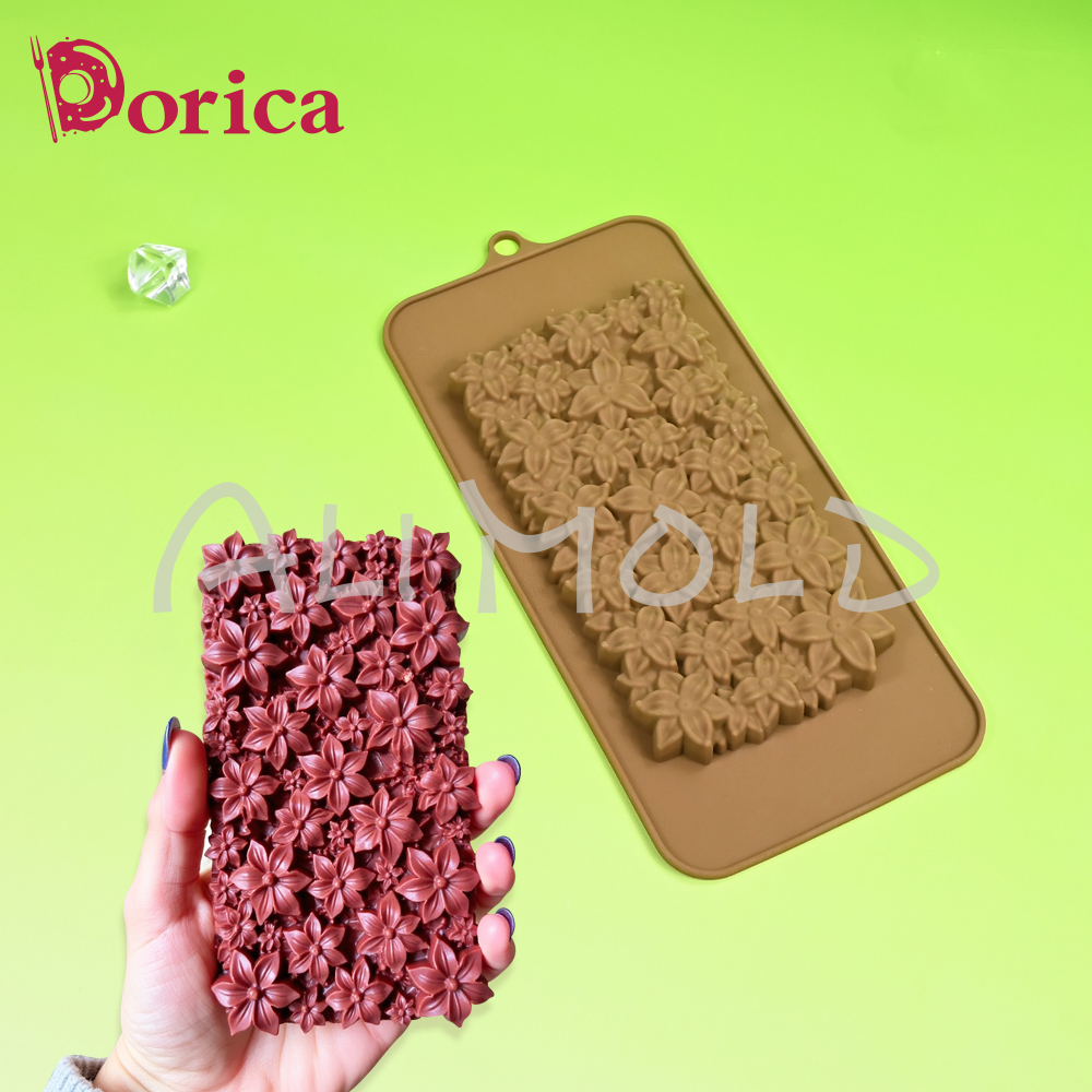 Flower Silicone Chocolate Mold - Kitchen Baking Cake のレビューと価格