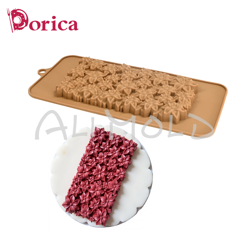 Flower Silicone Chocolate Mold - Kitchen Baking Cake のレビューと価格