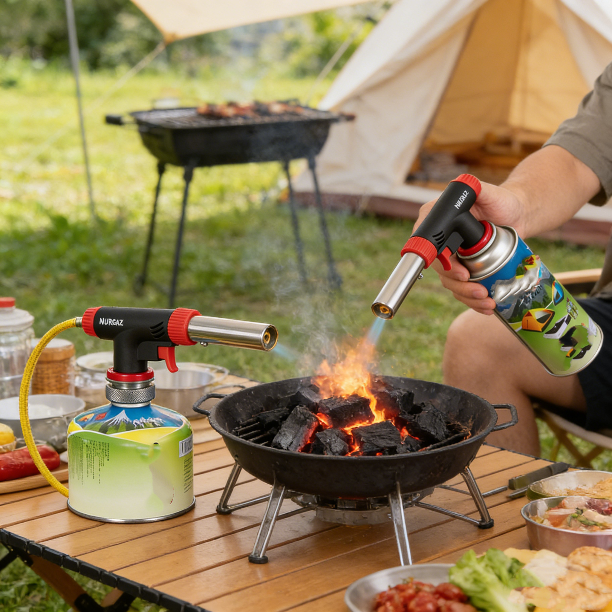 Camping Baking Barbecue Gas To - Kitchen Baking Torch のレビューと価格