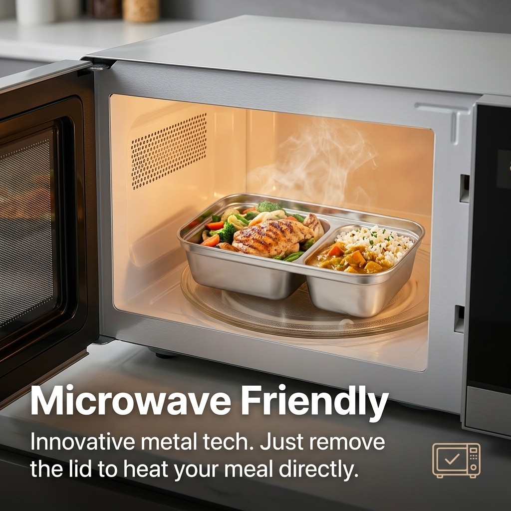 Microwave Safe 304 Stainless S - Kitchen Baking Tray Storage のレビューと価格