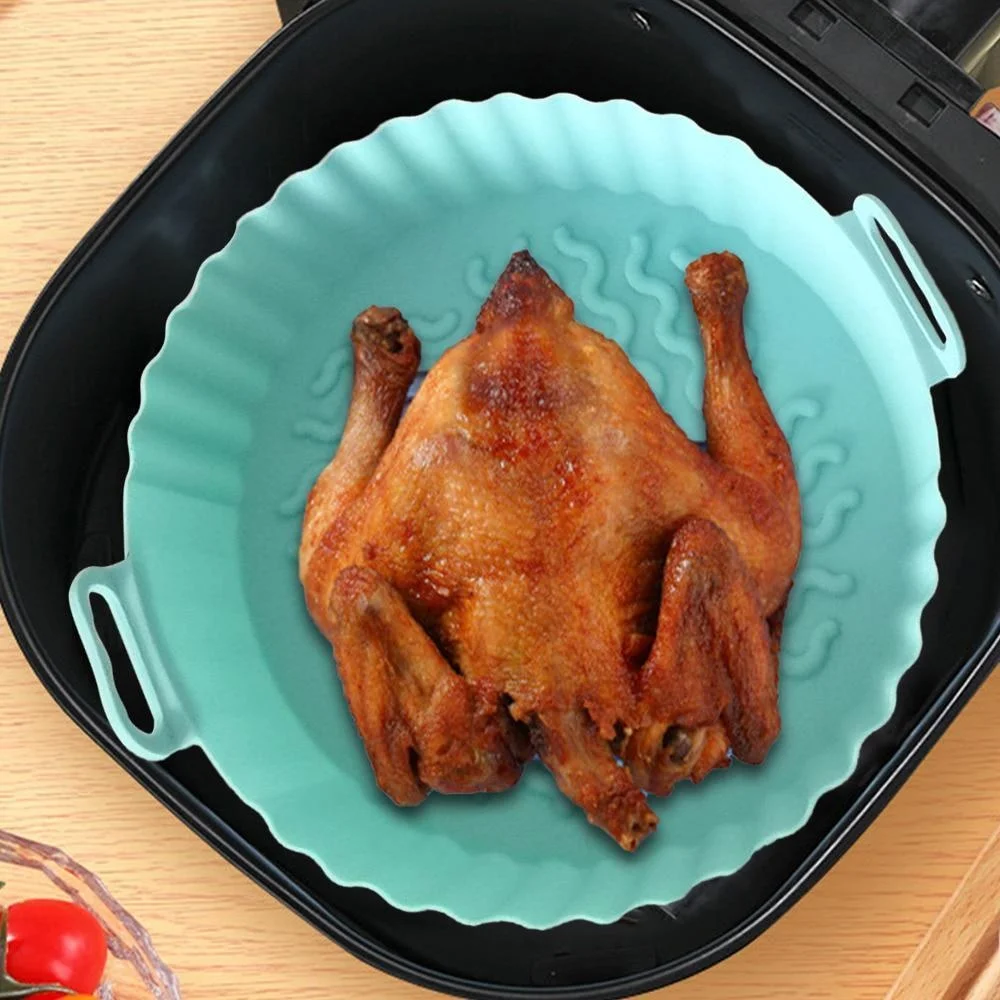 Silicone Basket Pot Tray Airfr - Kitchen Baking Gadgets のレビューと価格