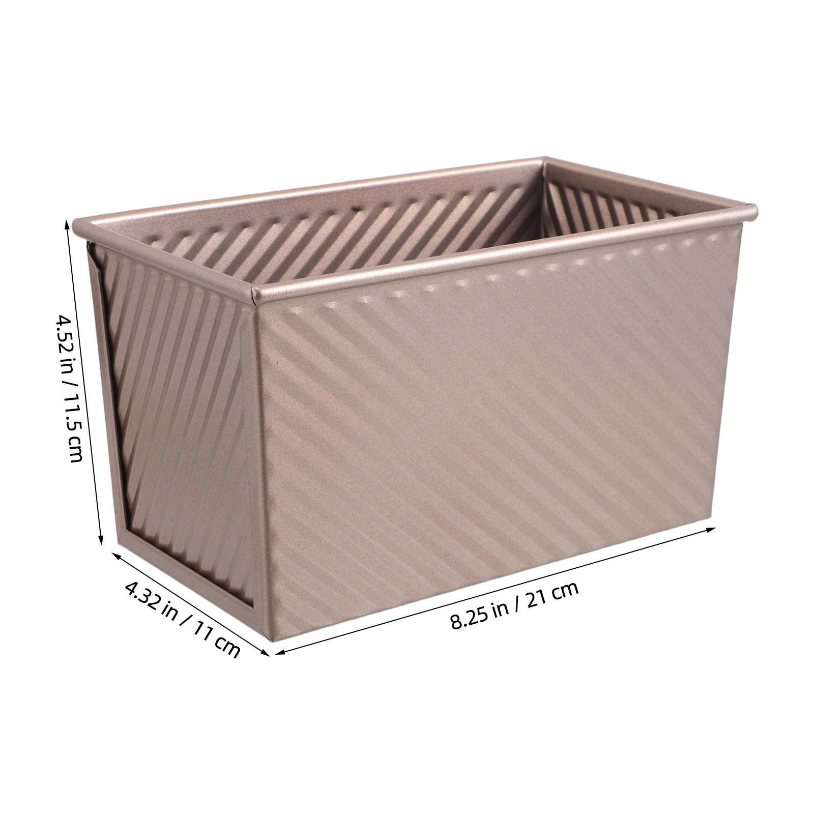 Non-Stick Rectangular Toast Pa - Kitchen Baking Cake のレビューと価格