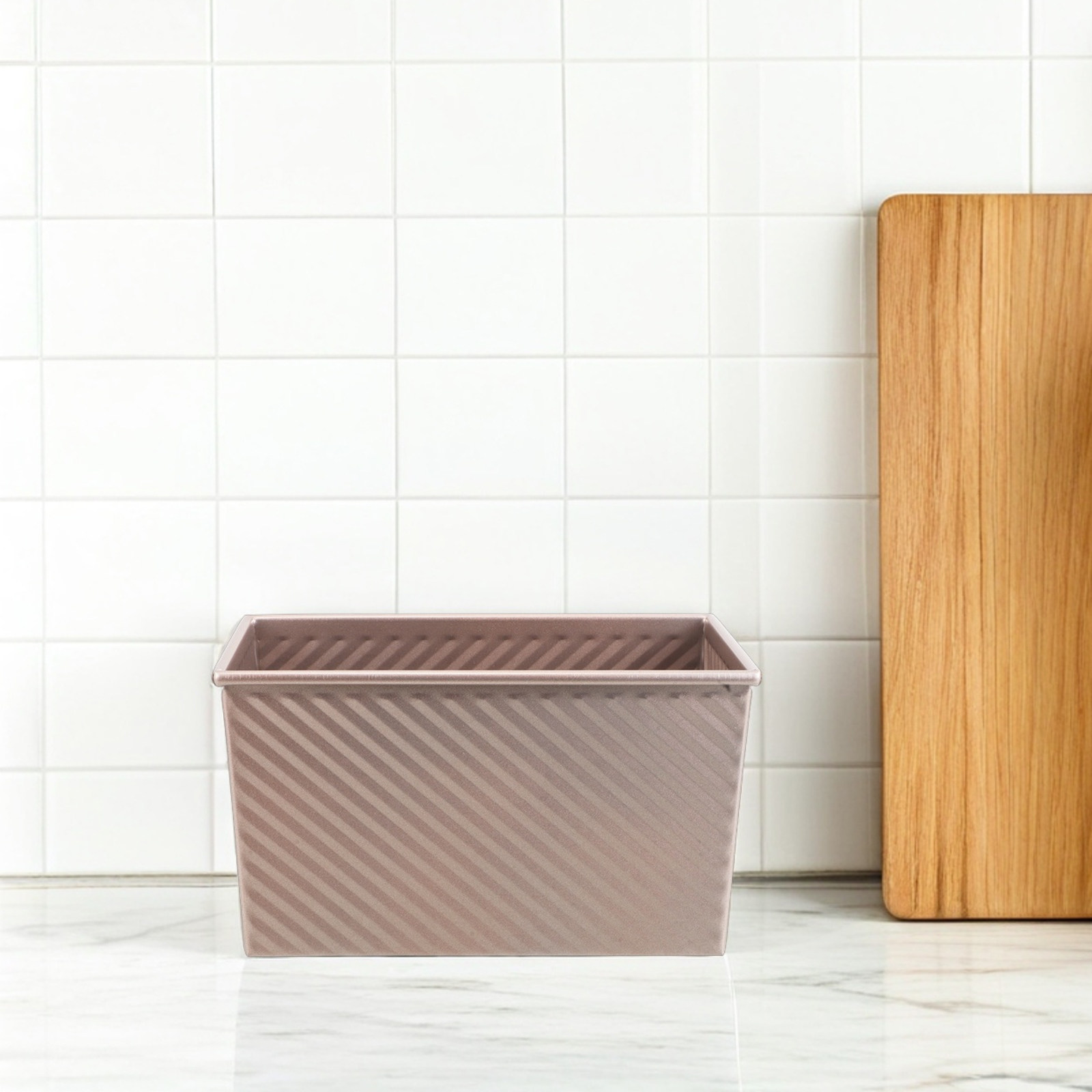Non-Stick Rectangular Toast Pa - Kitchen Baking Cake のレビューと価格