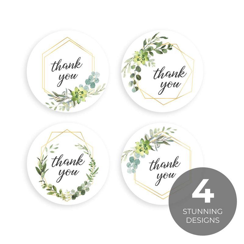 500pcs Thank you Roll Stickers - Kitchen.Baking Labels のレビューと価格