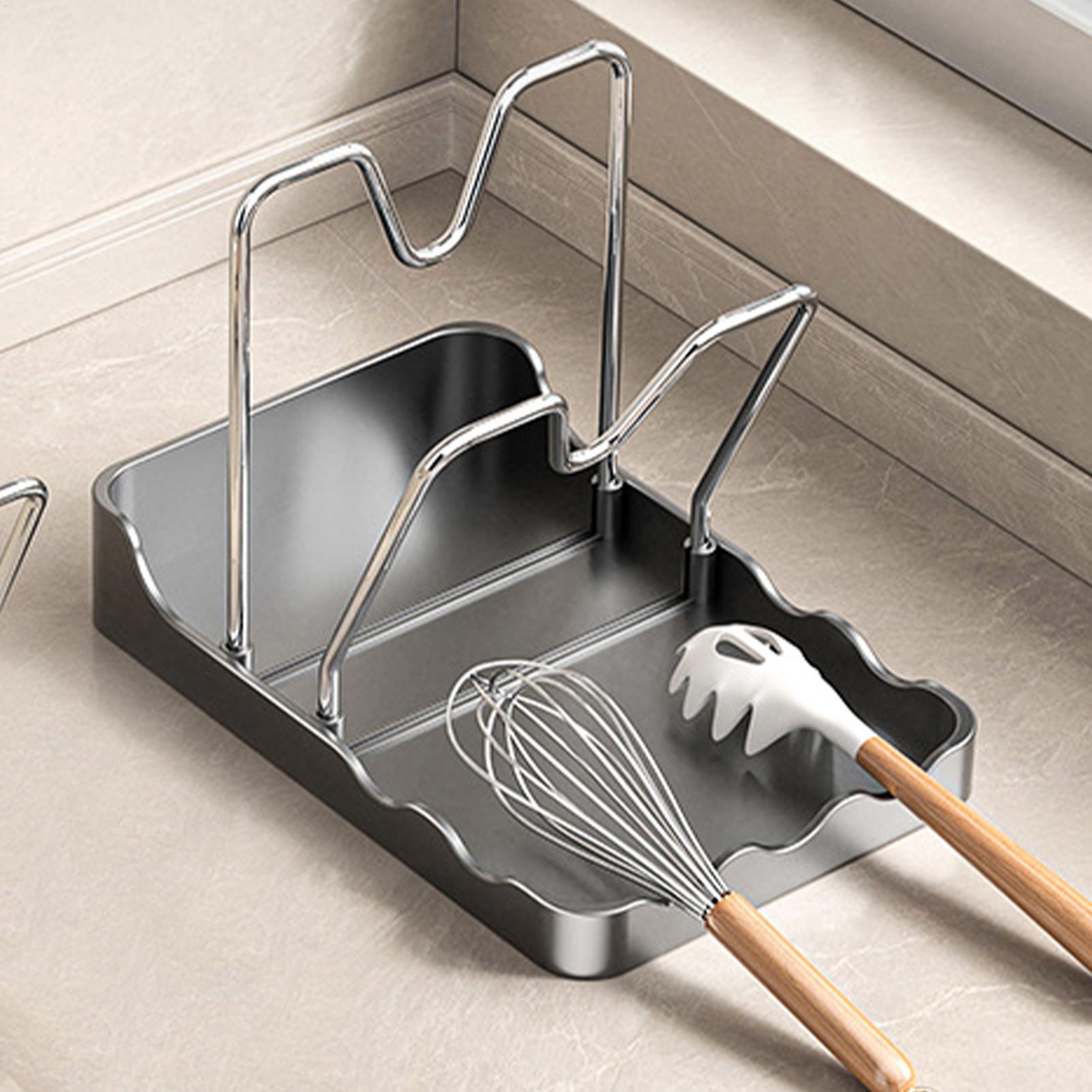 Pot Lid Organizer Vertical Spo - Kitchen Baking Tray Storage のレビューと価格