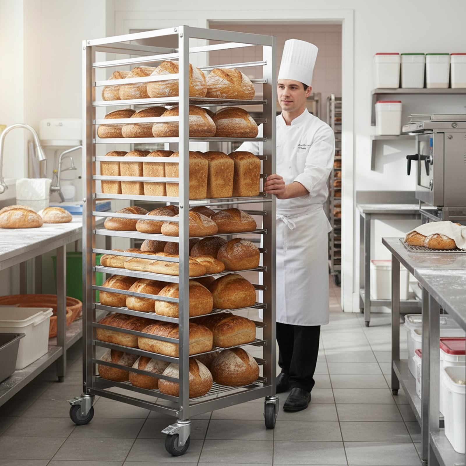 18 Tier Aluminum Commercial Ki - Commercial Kitchen For Baking のレビューと価格