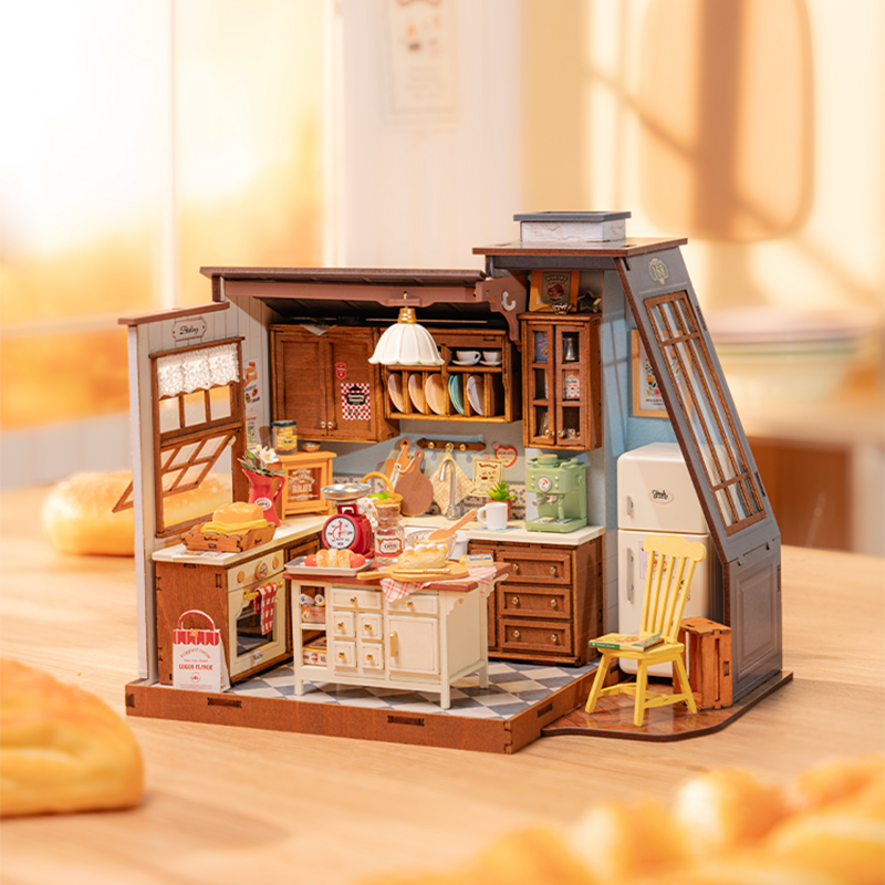 Robotime Rolife Baking Kitchen - Baking Kitchen Rolife のレビューと価格