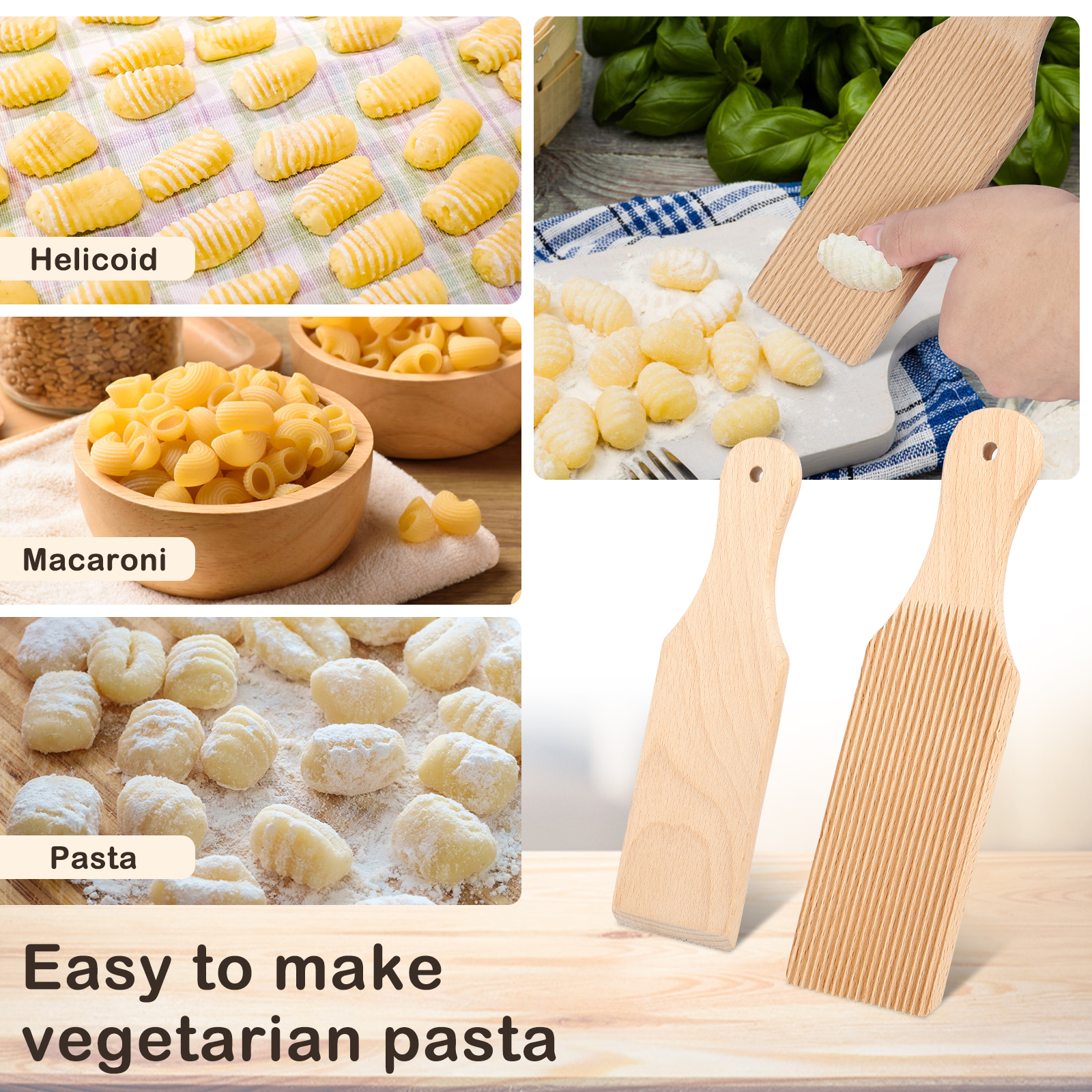 Wooden Gnocchi Board for Itali - Kitchen Baking Aid のレビューと価格