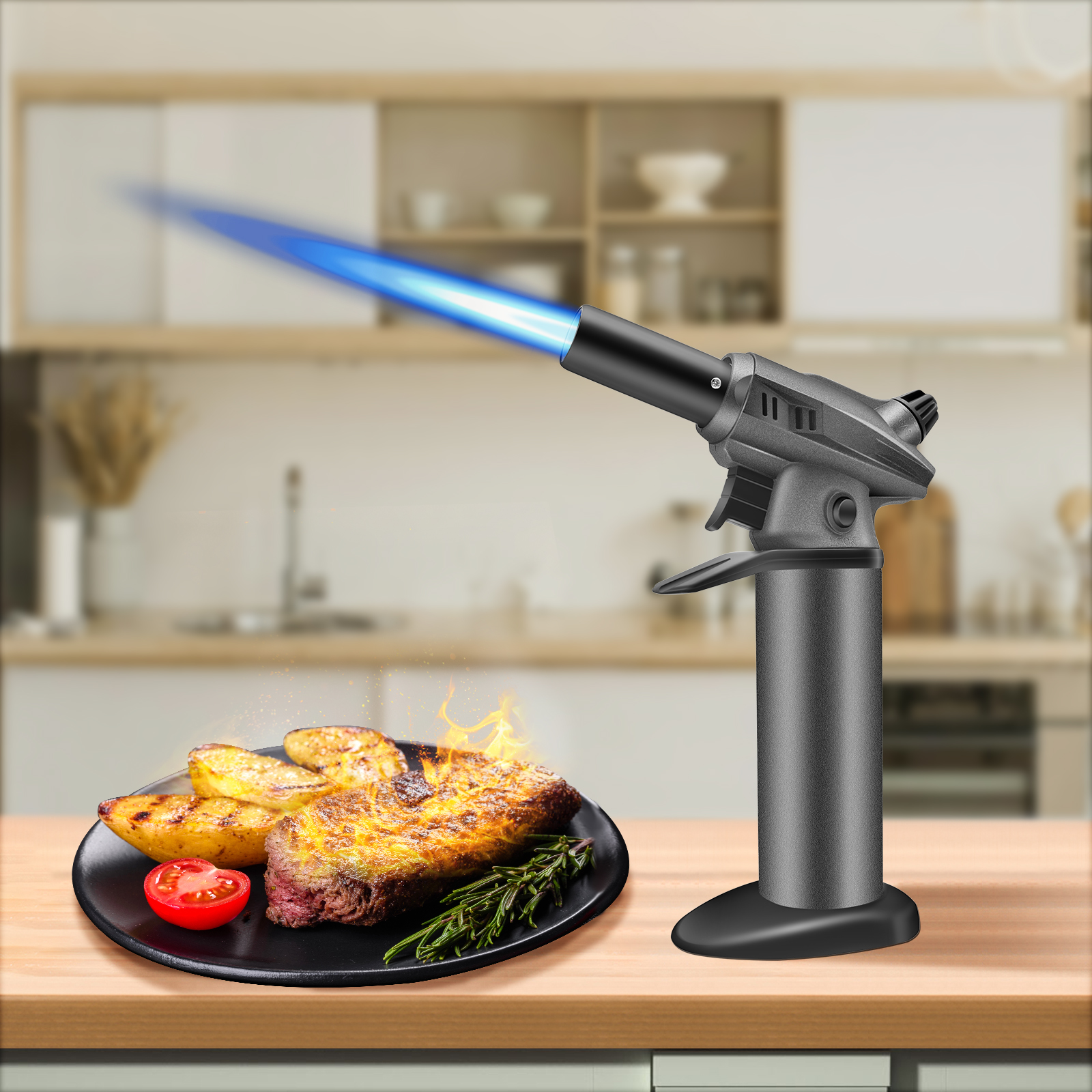 High-Power Professional Butane - Kitchen Baking Torch のレビューと価格
